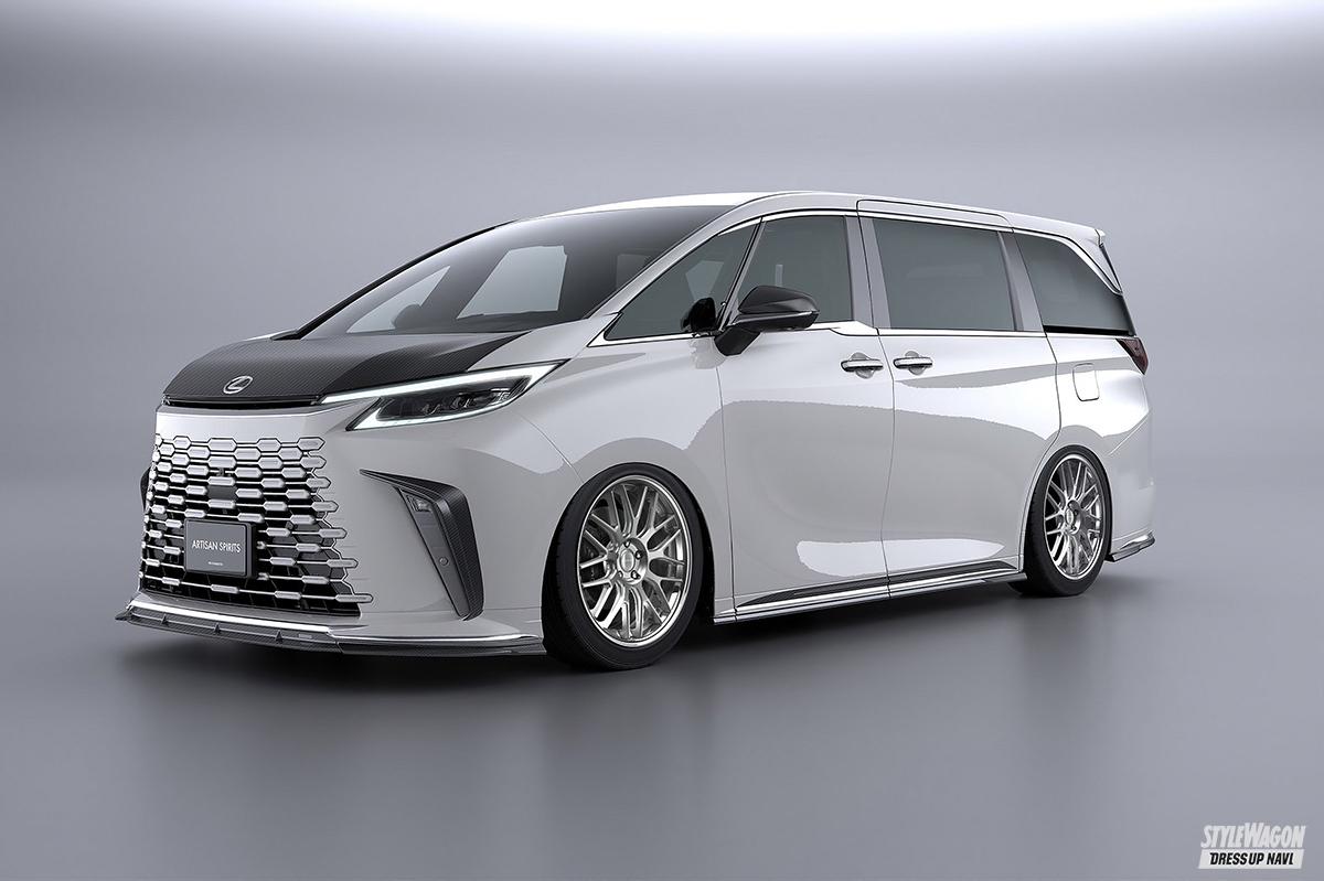 カーボンで魅せるラグスポ！ 高級感と上質感に満ちあふれた「レクサス