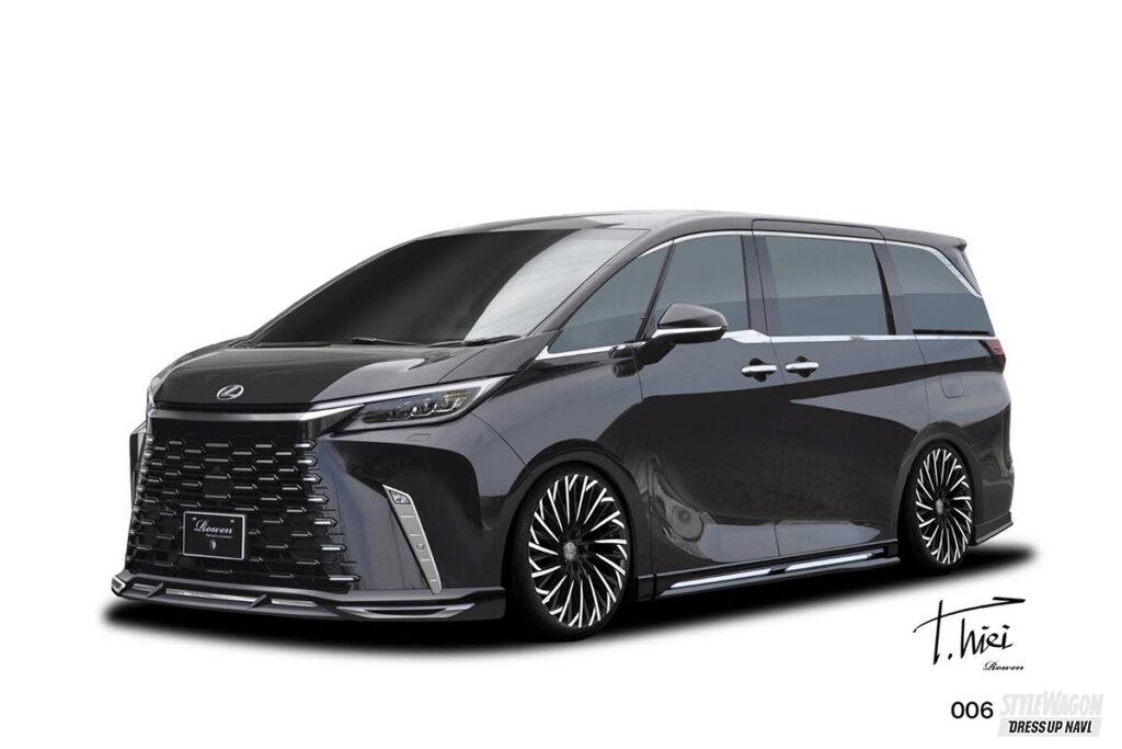 印象がまるで違う！ 2025年は、「レクサスLM」専用ボディキット