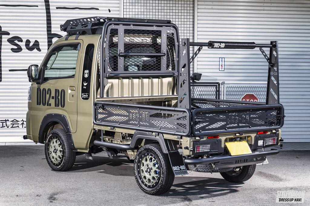 軽トラ　ヤグラ　櫓　カラー青色 軽トラ ヤグラ 櫓 カラー青色 - メルカリ