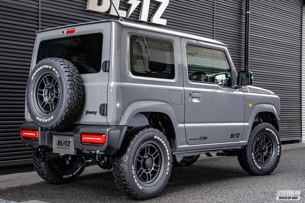 走りの爽快感！ 『ジムニー』の走りを変える、ブリッツ流の