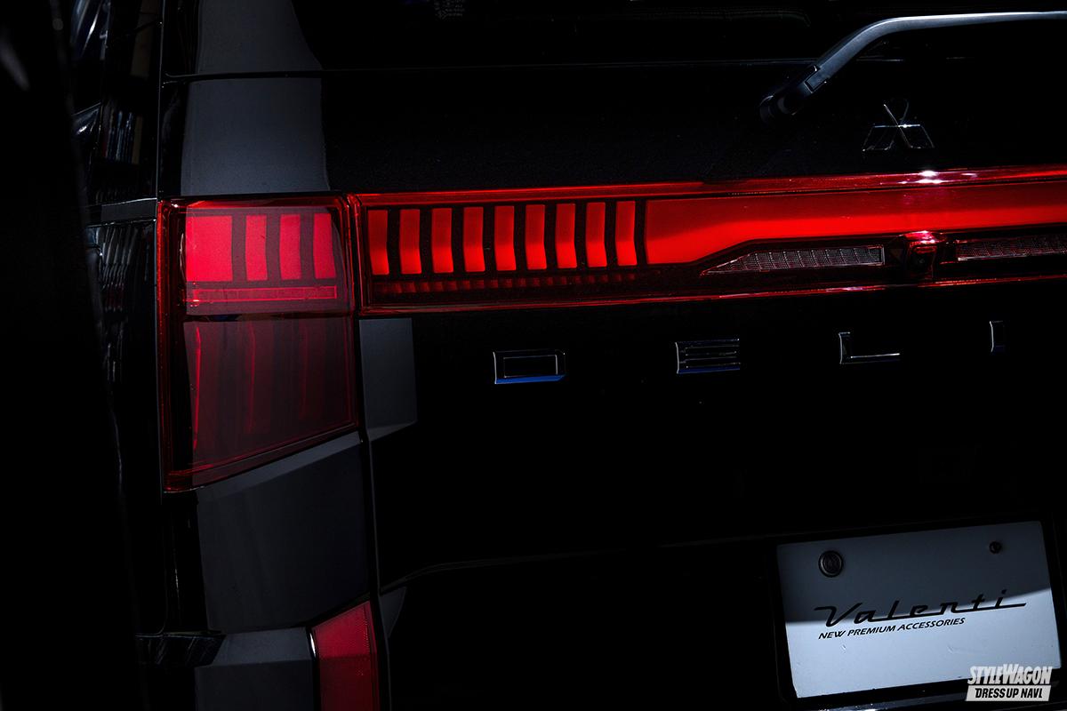 三菱 デリカ D5 テール Valenti」から待望の新作！デリカD:5専用LEDテールランプ、本日